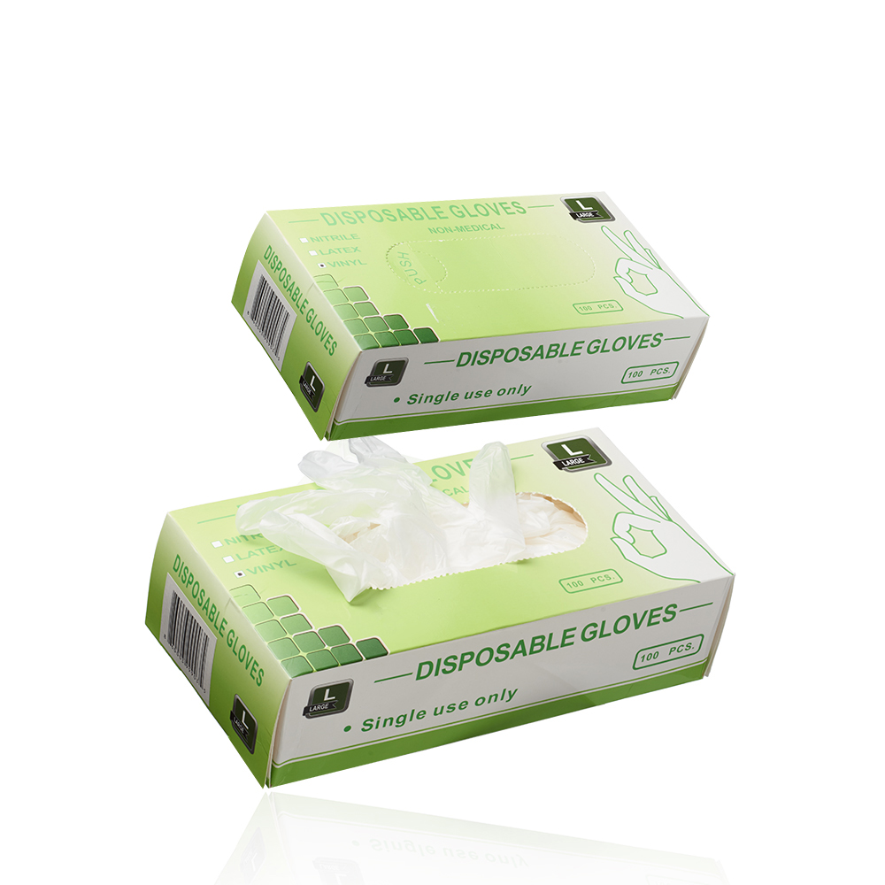 Picture of Box of Disposable Vinyl Gloves