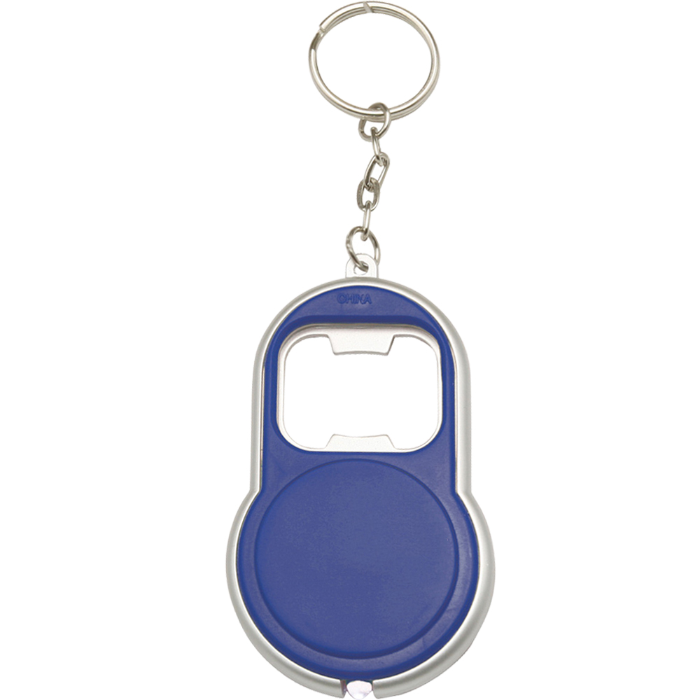 Picture of Bottle Opener Key Chain With LED Light