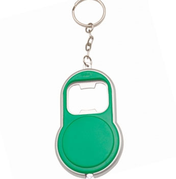 Picture of Bottle Opener Key Chain With LED Light