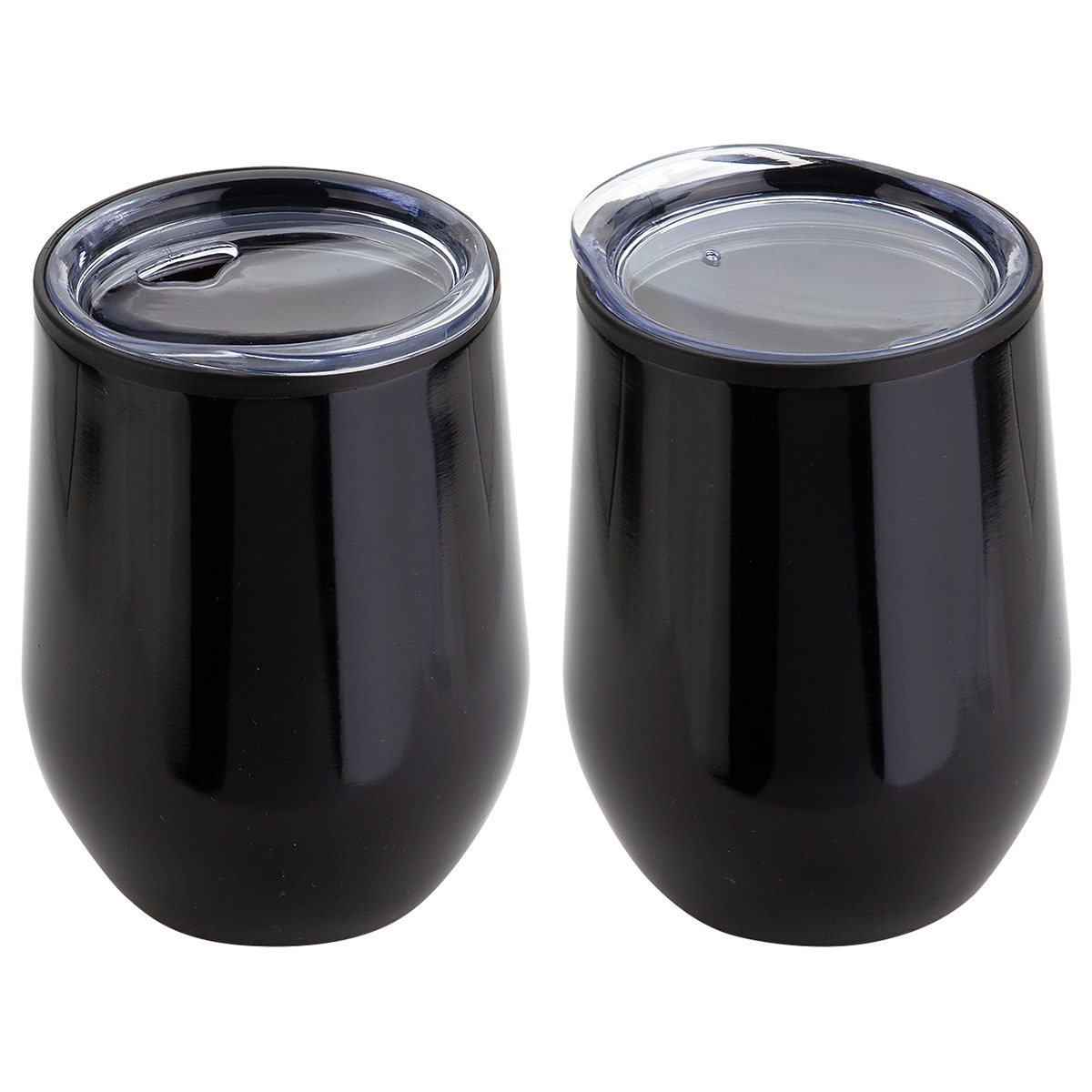 Picture of Onyx 12 oz Stainless Steel/Polypropylene Wine Goblet