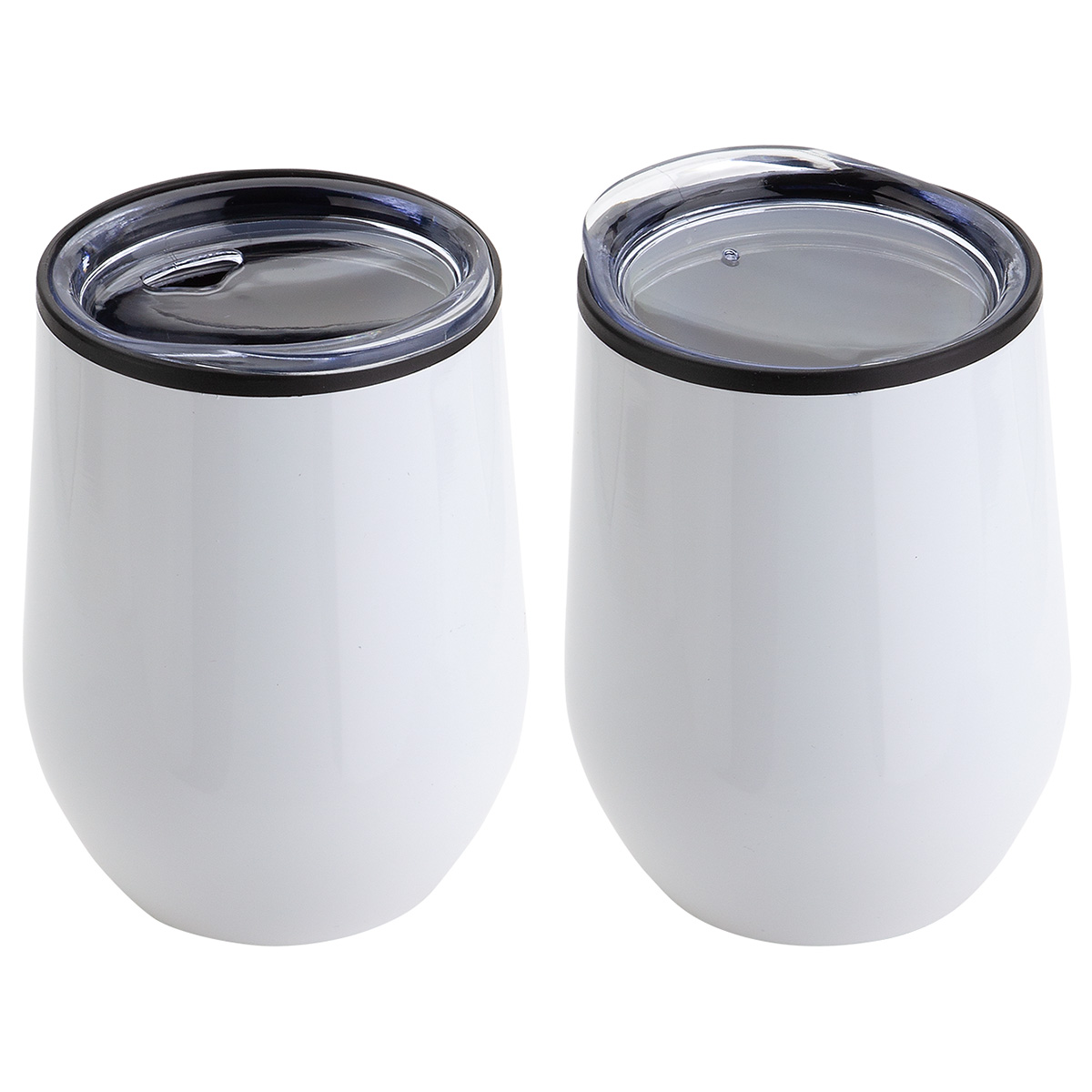 Picture of Onyx 12 oz Stainless Steel/Polypropylene Wine Goblet