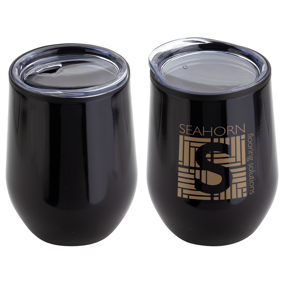 Picture of Onyx 12 oz Stainless Steel/Polypropylene Wine Goblet