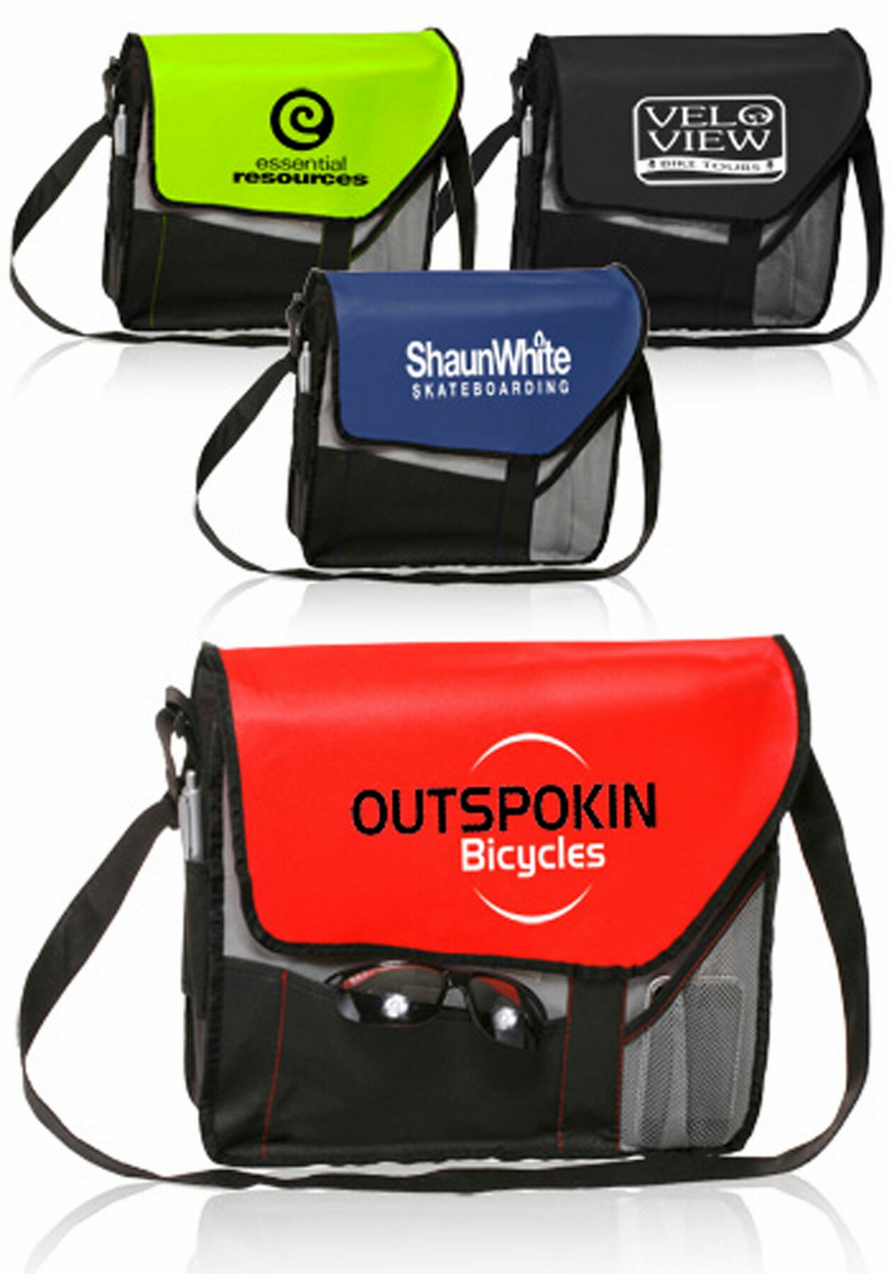 Picture of Slant Flap Messenger Bags