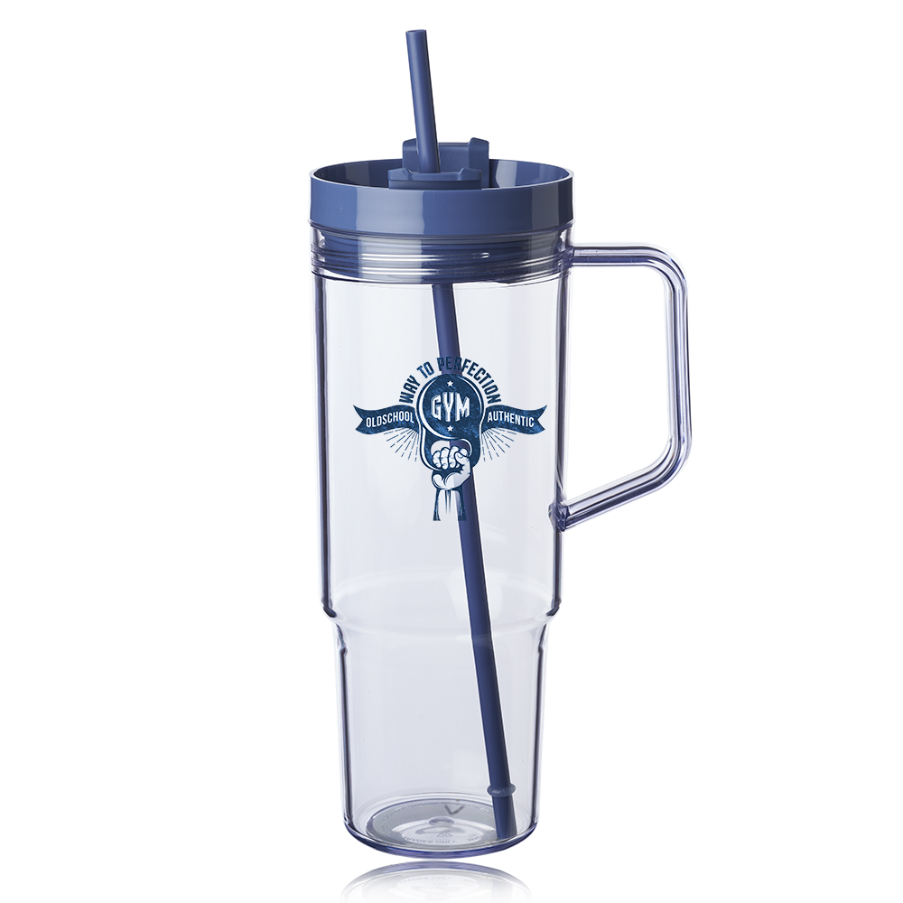 Picture of 40 oz. Lincoln Plastic Tumbler with Handle