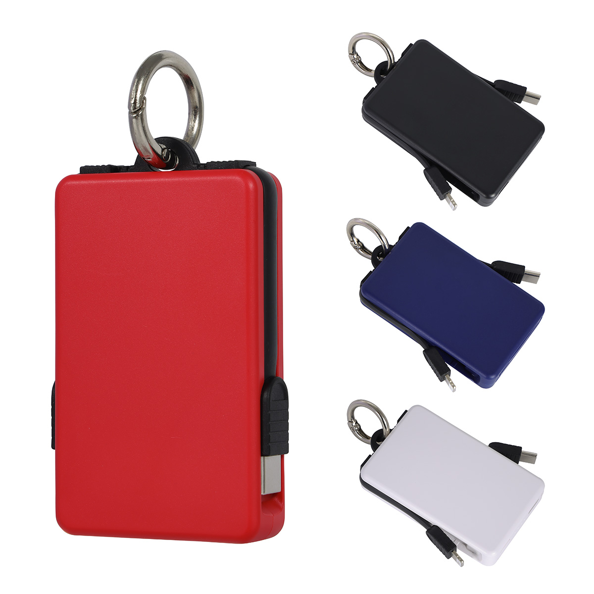 Picture of Esprit 2000mAh UL Listed Power Bank with Built-In Cables