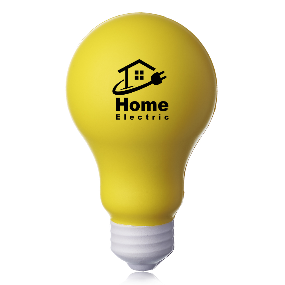 Picture of Light Bulb Shaped Stress Balls
