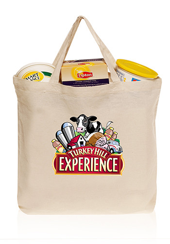 Picture of Natural Cotton Grocery Bags (13.5"x14.25")