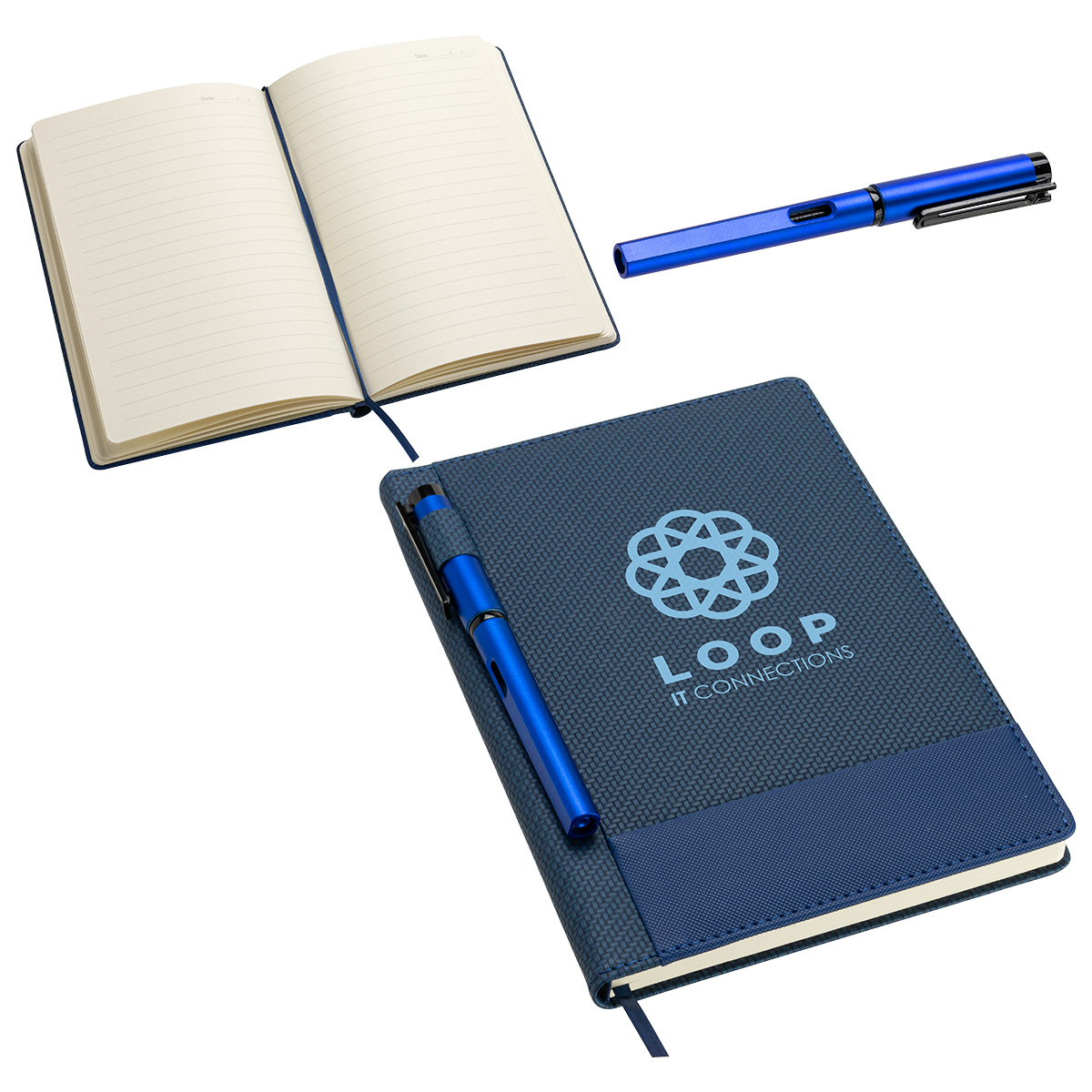 Picture of Symposium Textured Journal with Pen