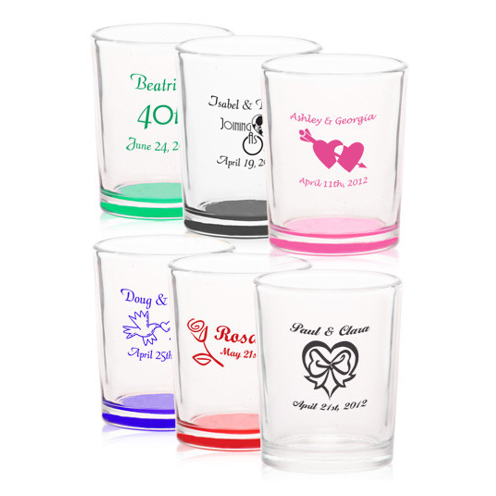 Picture of 3 Oz. Personalized Votive Candle Holder