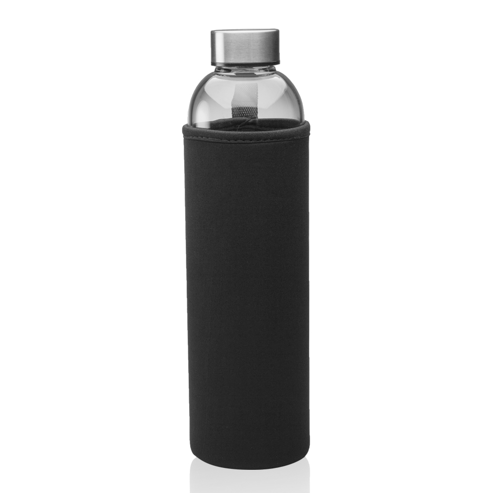 Picture of 34 Oz. Aarthus Glass Water Bottles with Carrying Pouch