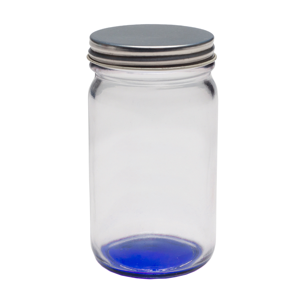 Picture of 8 Oz. Small Color Mason Jars with Lids
