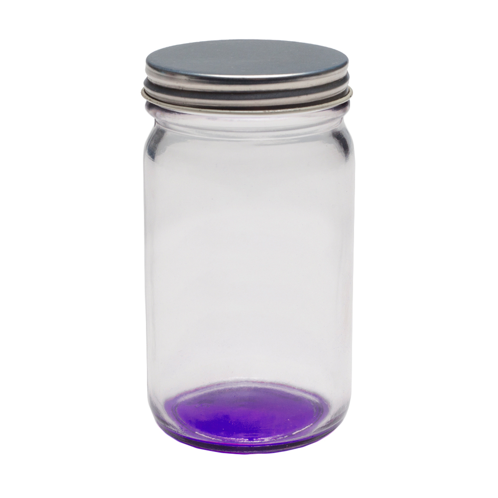 Picture of 8 Oz. Small Color Mason Jars with Lids