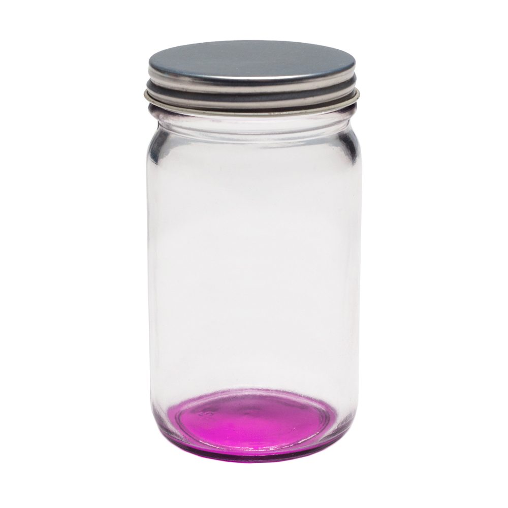 Picture of 8 Oz. Small Color Mason Jars with Lids