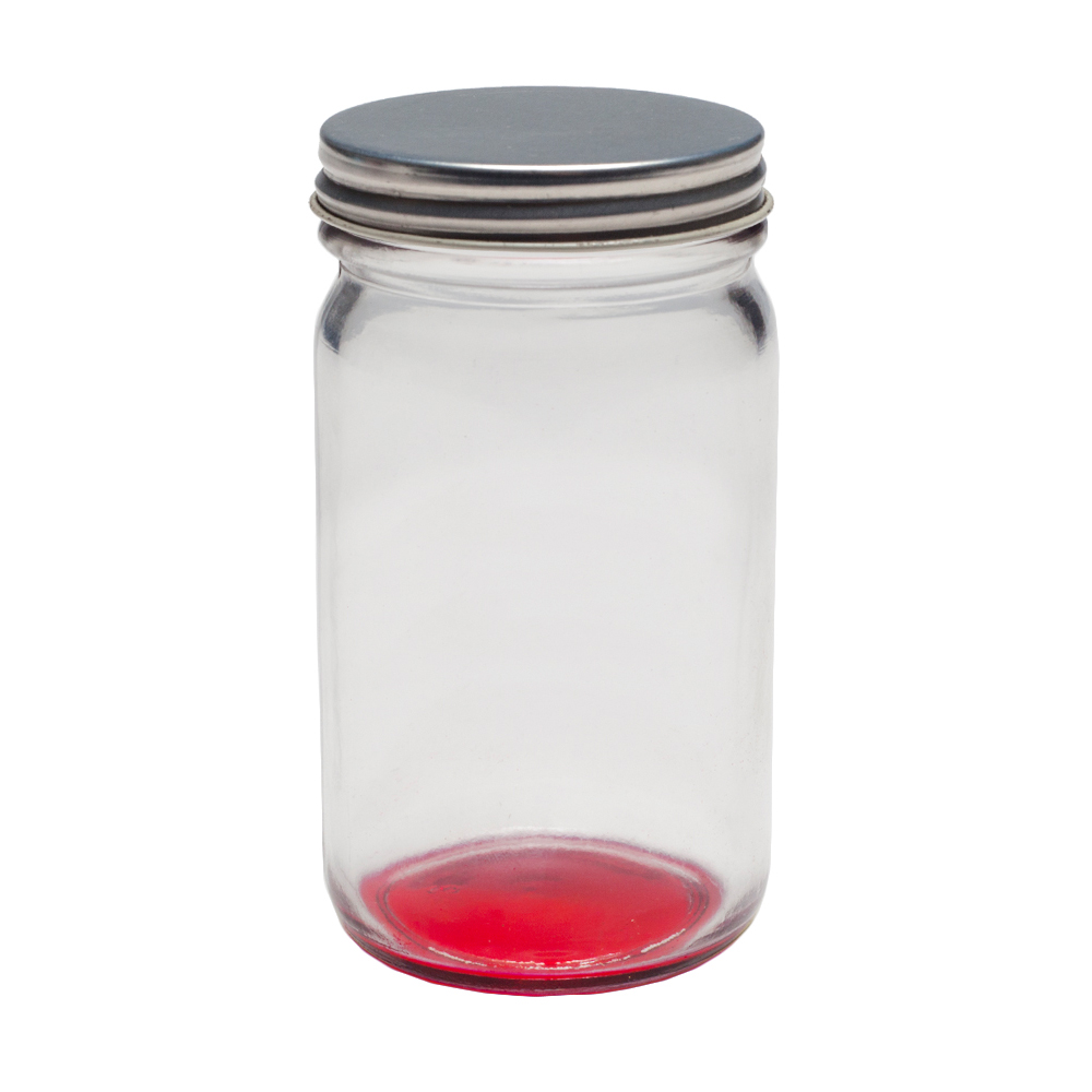 Picture of 8 Oz. Small Color Mason Jars with Lids