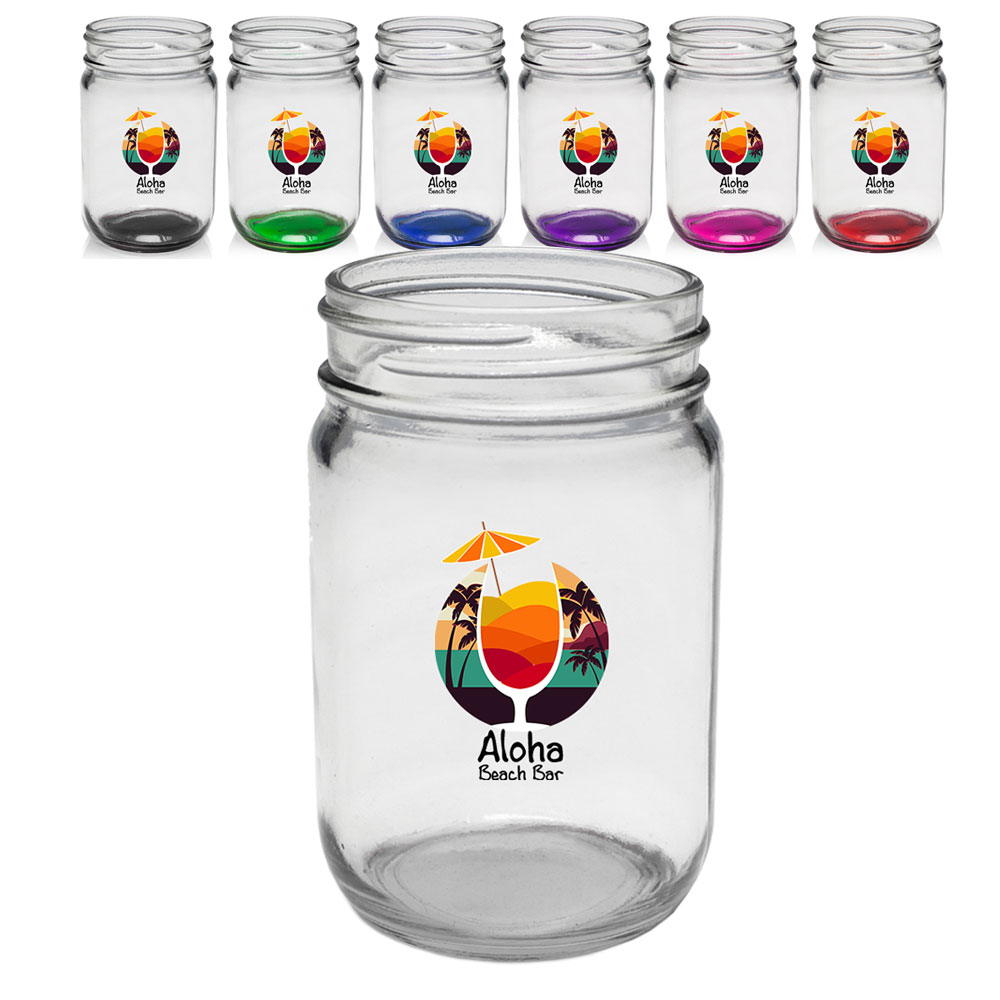 Picture of 12 Oz. Decorating Mason Jars