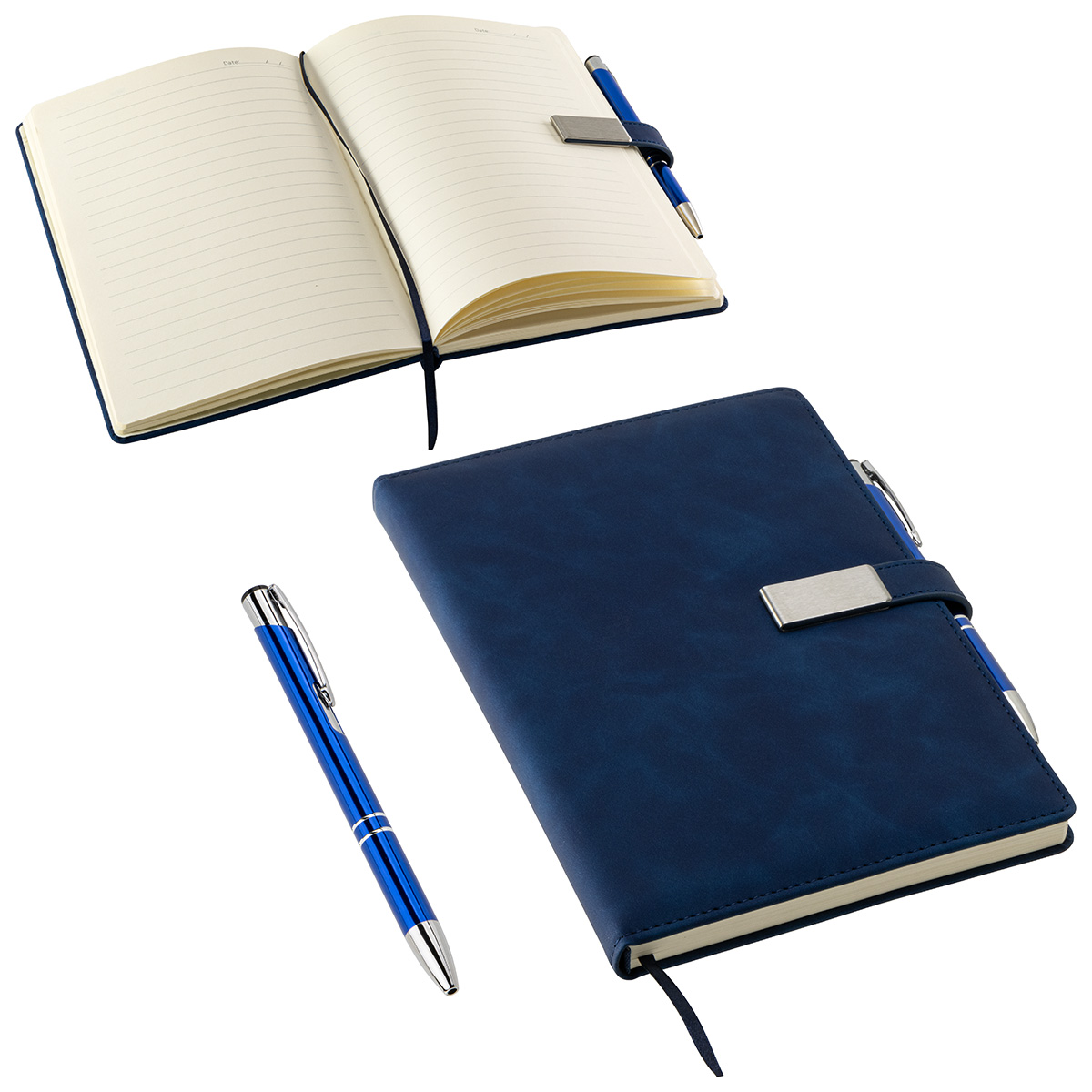 Picture of Thesis Hardcover Journal with Magnetic Closure & Pen