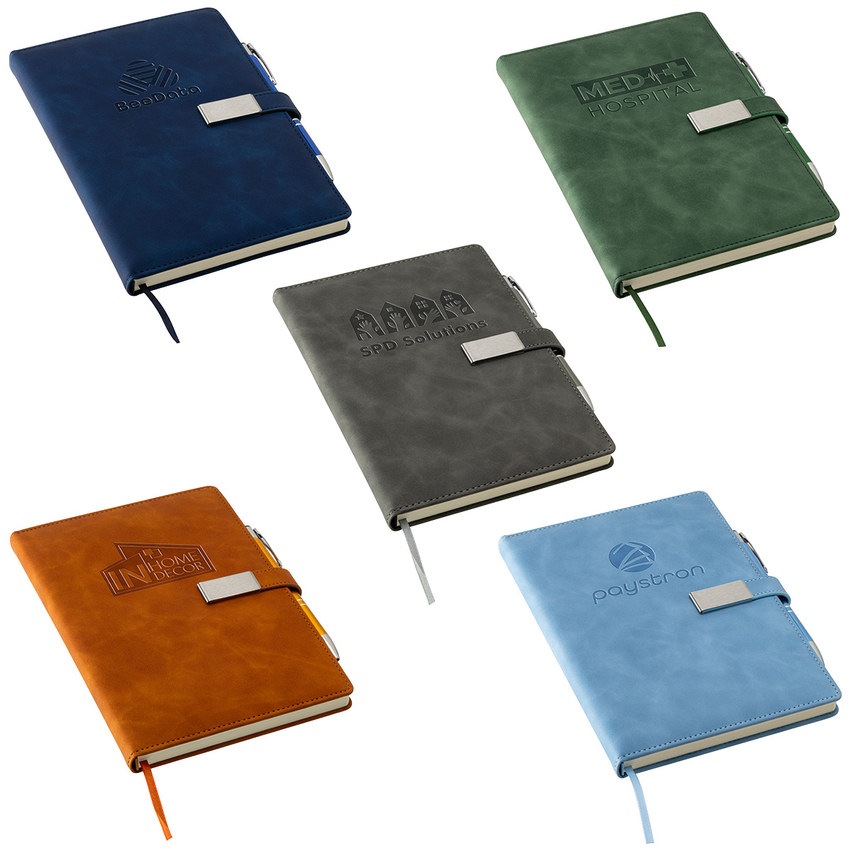Picture of Thesis Hardcover Journal with Magnetic Closure & Pen
