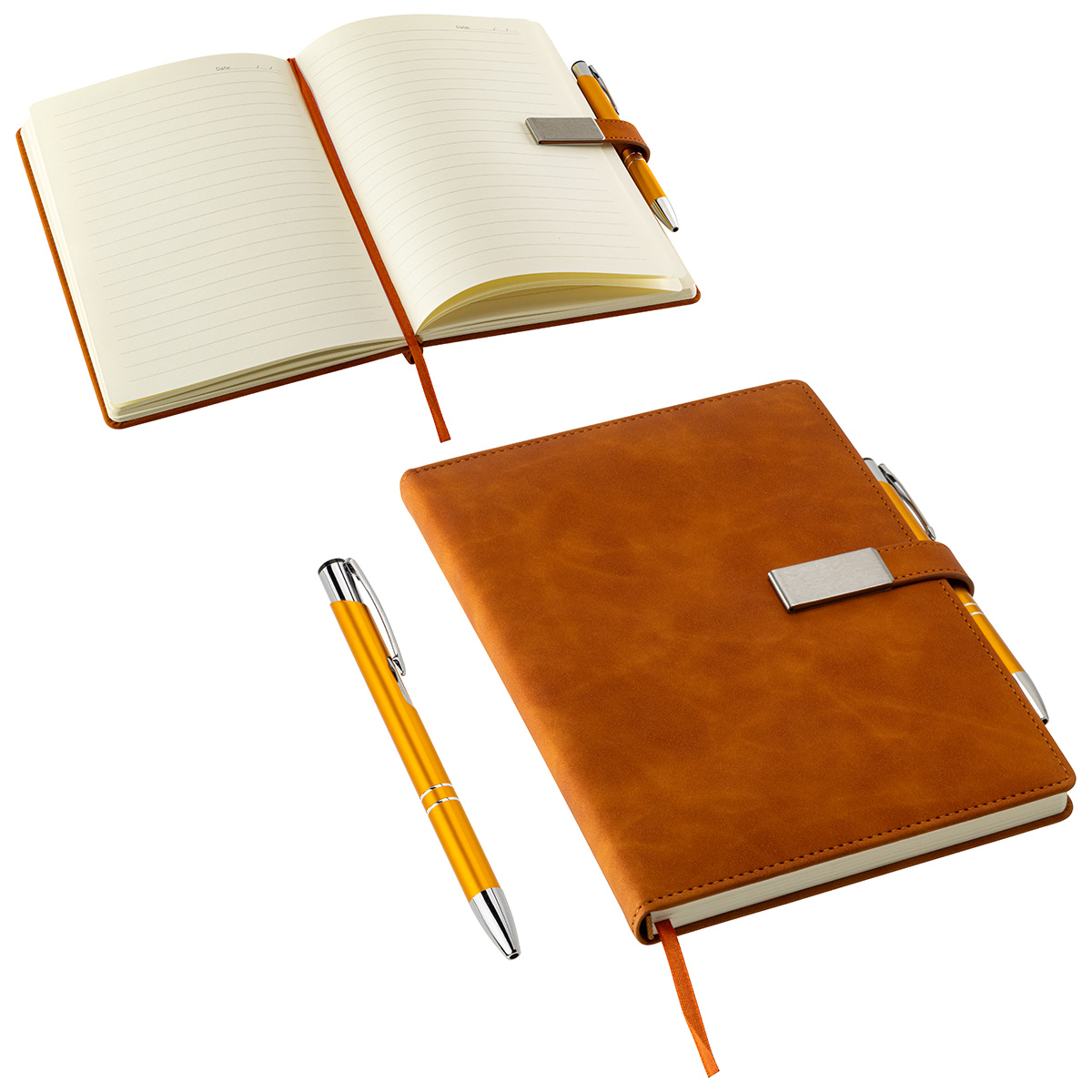 Picture of Thesis Hardcover Journal with Magnetic Closure & Pen