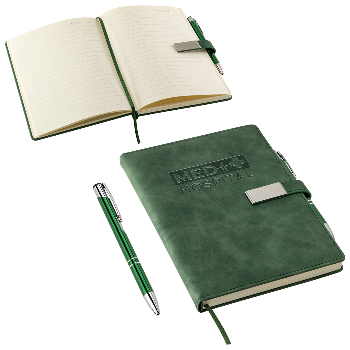Picture of Thesis Hardcover Journal with Magnetic Closure & Pen