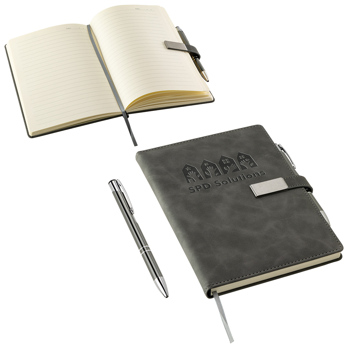 Picture of Thesis Hardcover Journal with Magnetic Closure & Pen