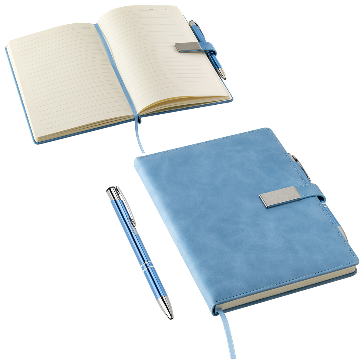 Picture of Thesis Hardcover Journal with Magnetic Closure & Pen