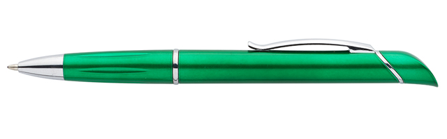 Picture of Big 10 Twist Plastic Pens with Highlighter