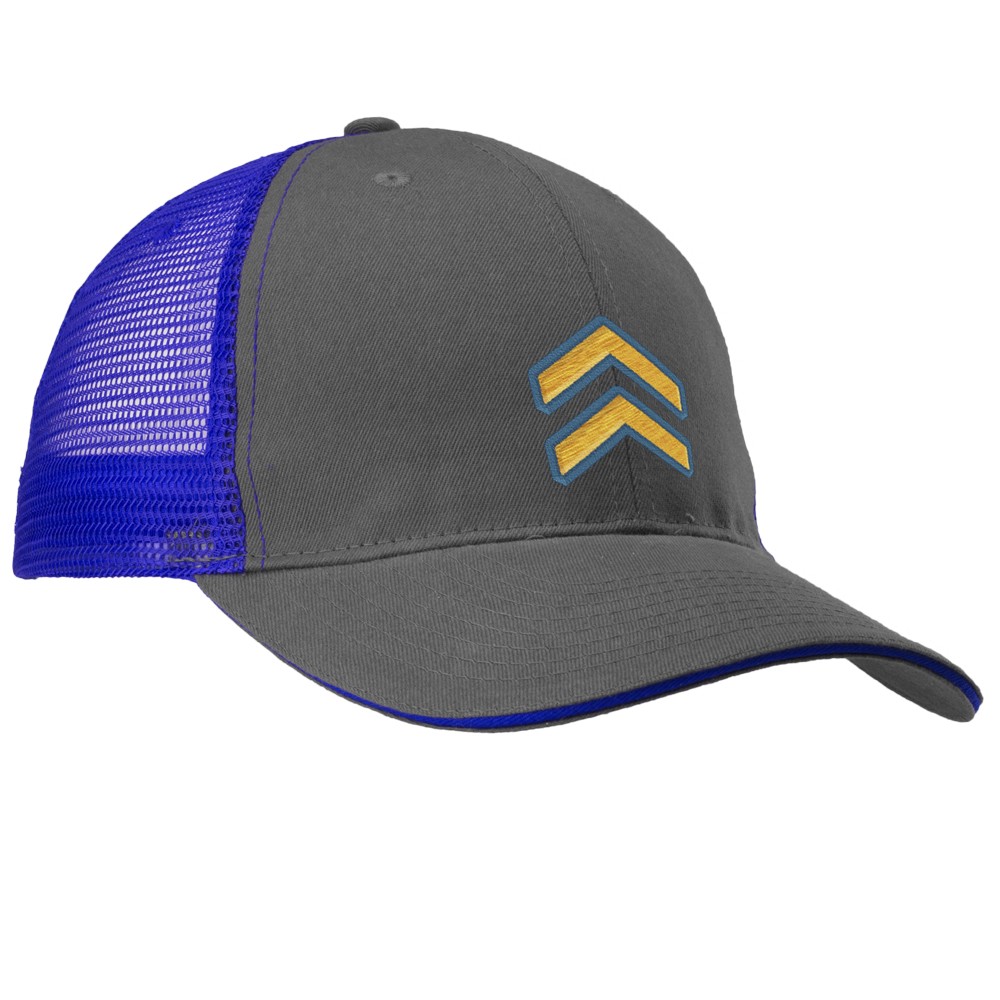 Picture of Seneca Two Tone Structured Mesh Trucker Hats