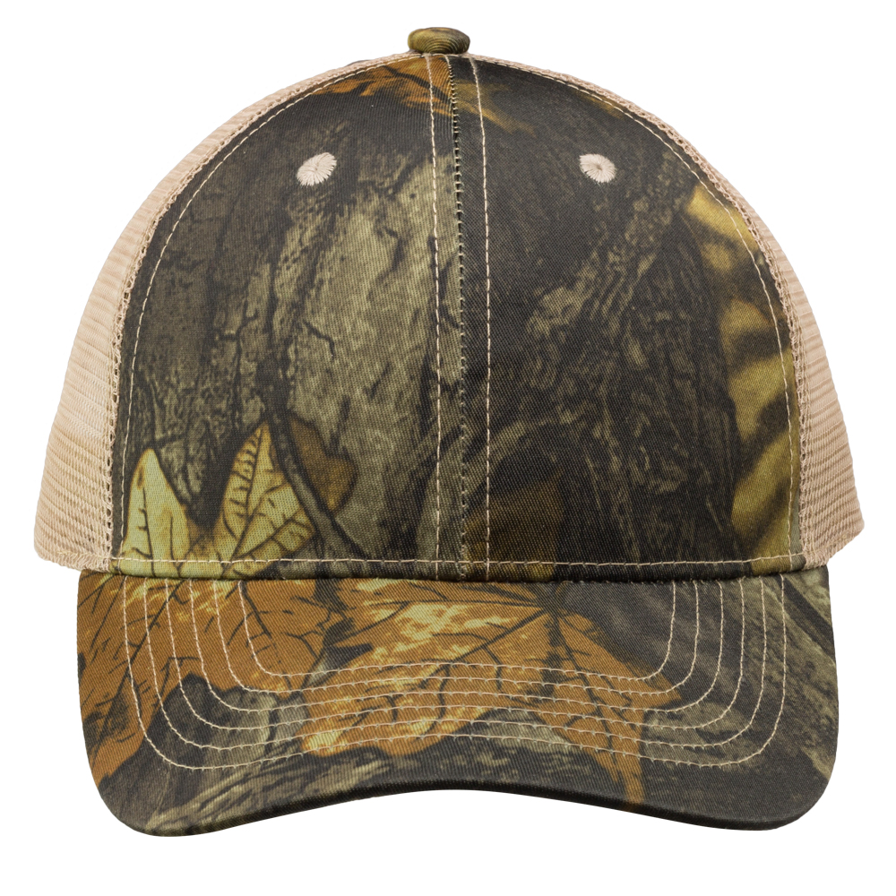 Picture of Woodland Camo Mesh Trucker Caps