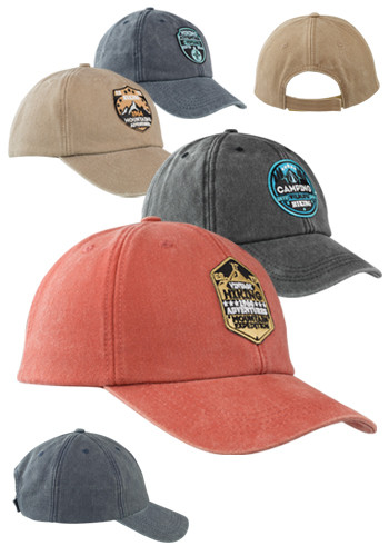 Picture of Lynx Washed Cotton Baseball Caps