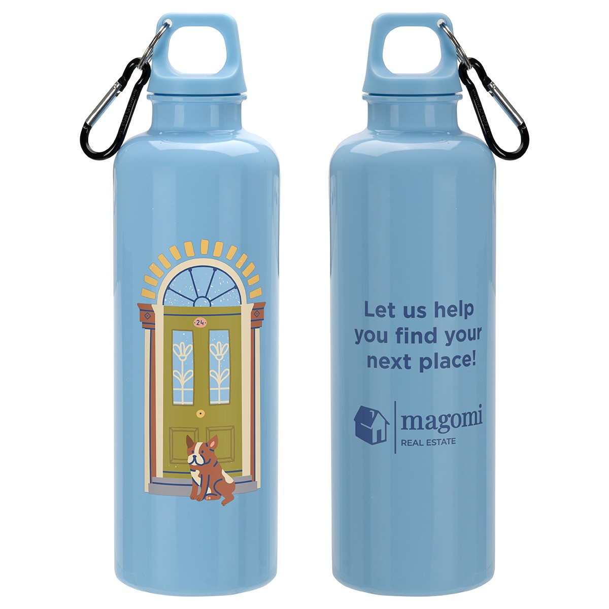 Picture of Aloha 25 oz RPET Reusable Bottle w/ Carabiner