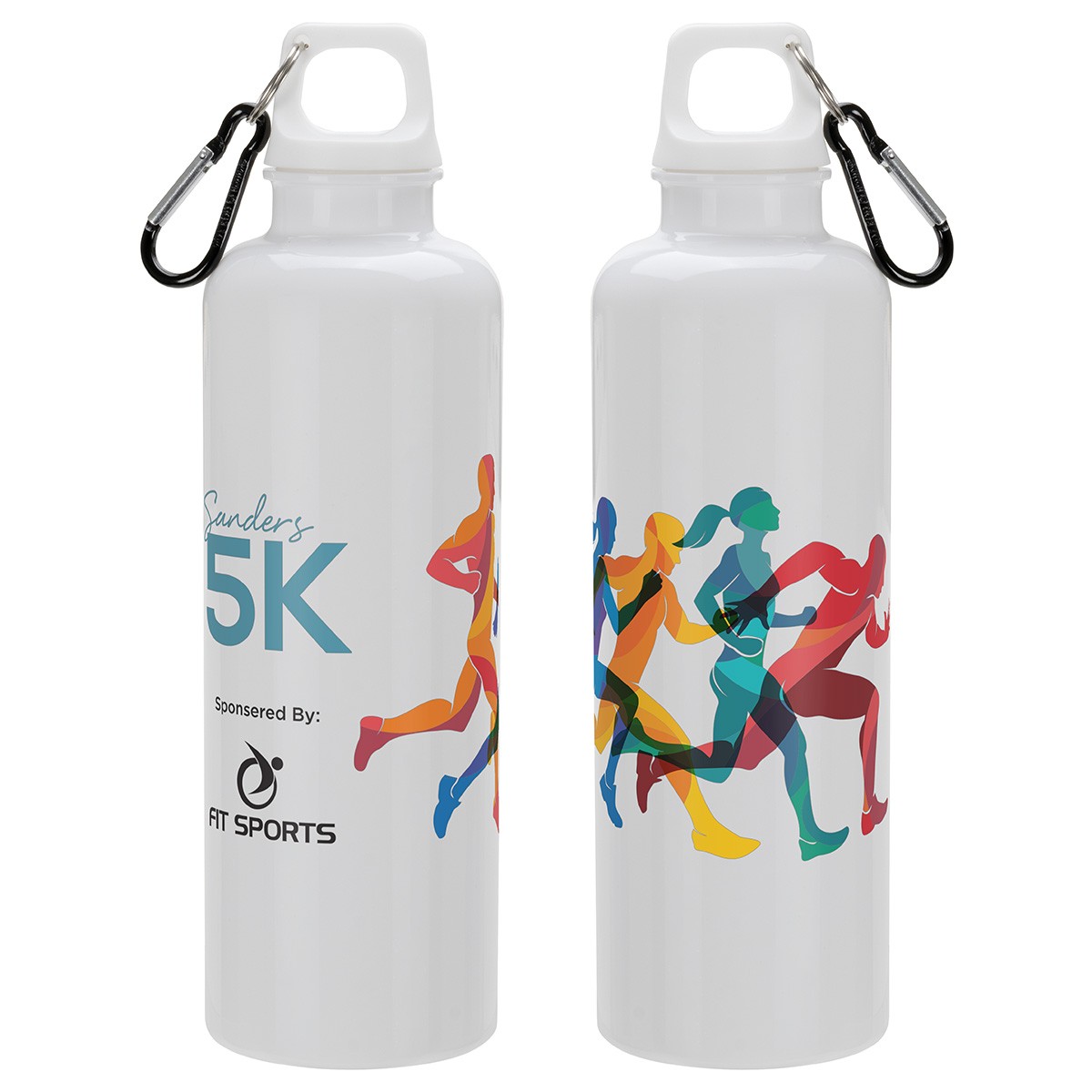 Picture of Aloha 25 oz RPET Reusable Bottle w/ Carabiner