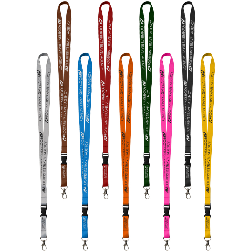 Picture of 36" Dye Sublimation Lanyards with Buckle Release