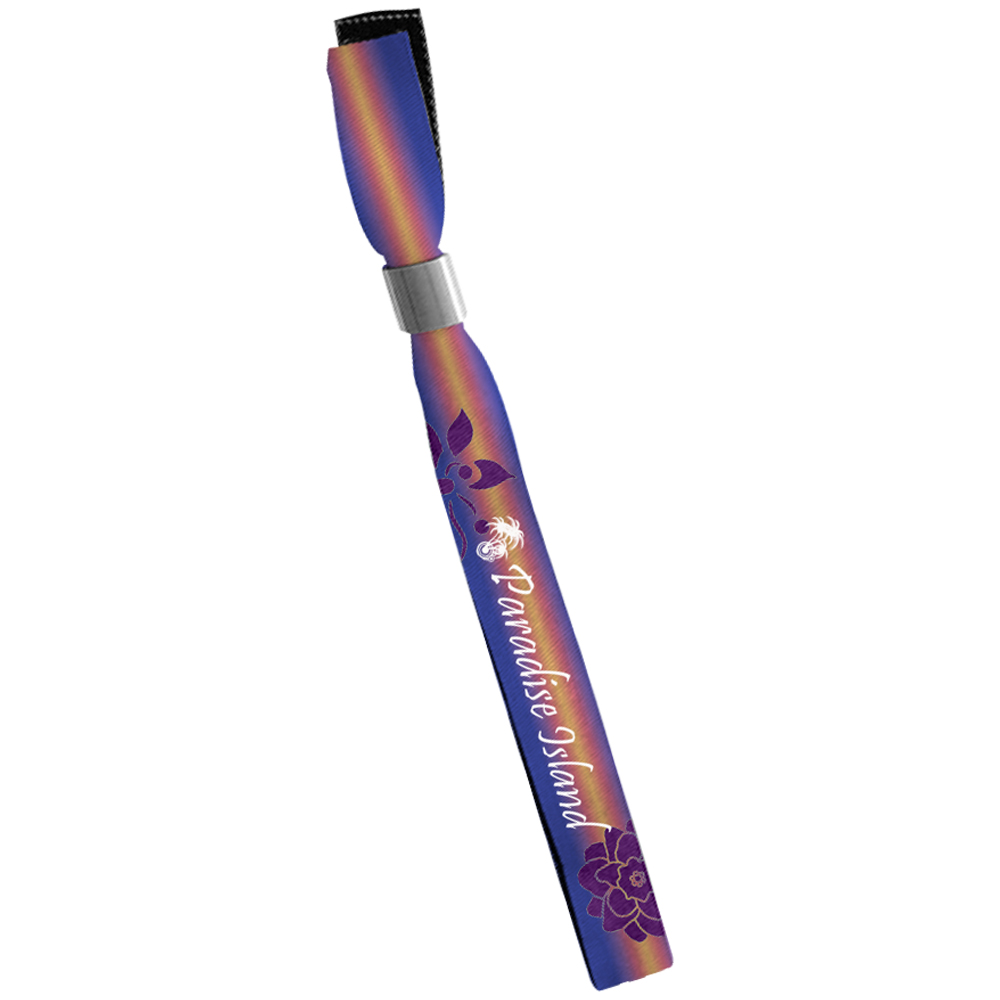 Picture of 0.50" Premium Woven Event Wristband with Lock