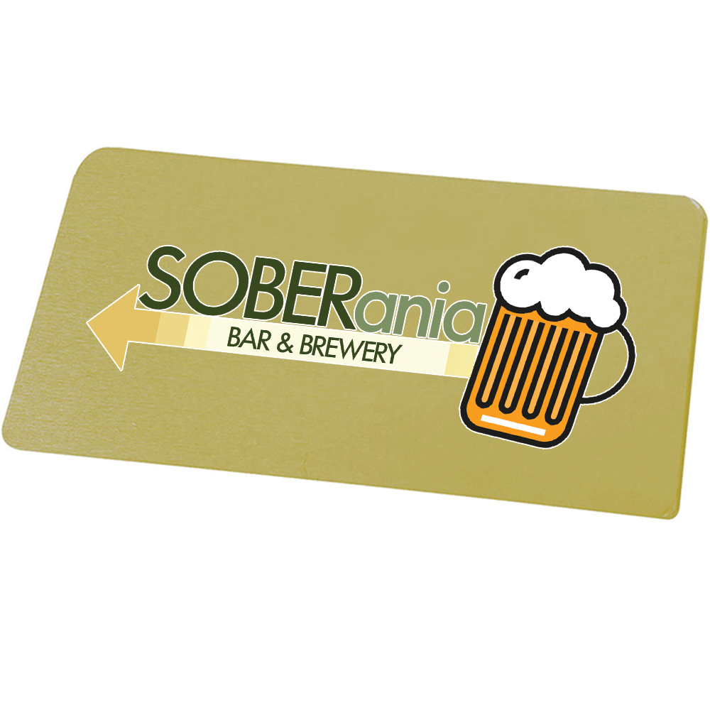 Picture of 3" x 2" Metal Name Badge