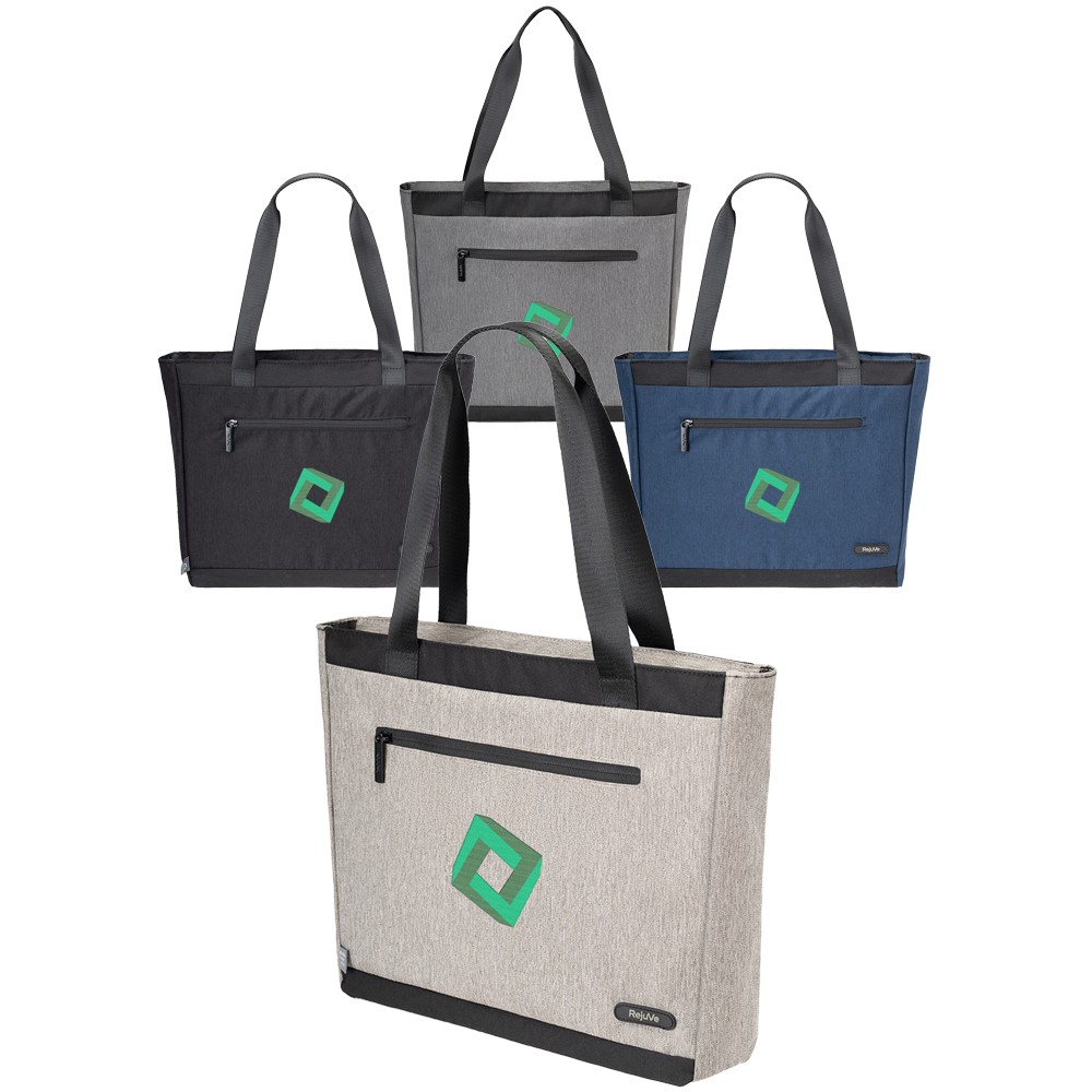 Picture of RejuVe MILANO Recycled Heather Executive Tote Bag