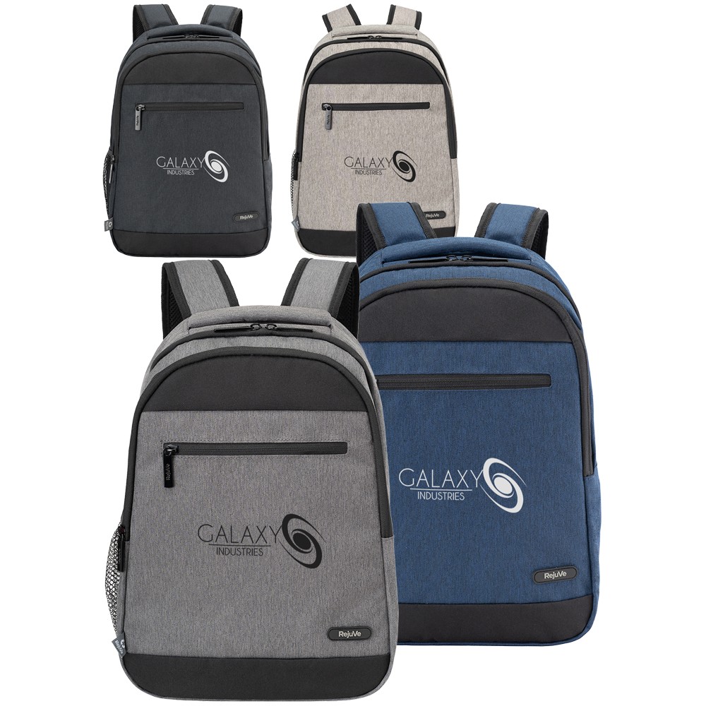 Picture of RejuVe MILANO Recycled Heather Executive Backpack