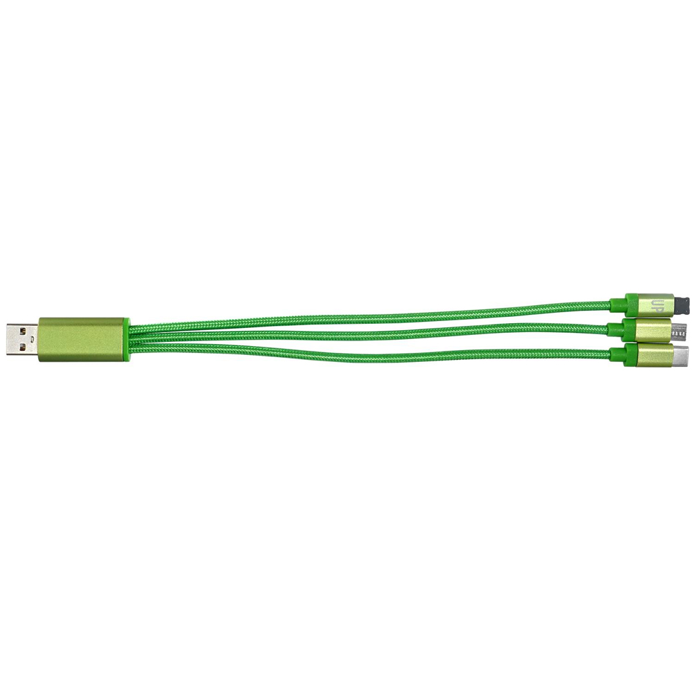 Picture of Metallic 3-in-1 Charging Cable