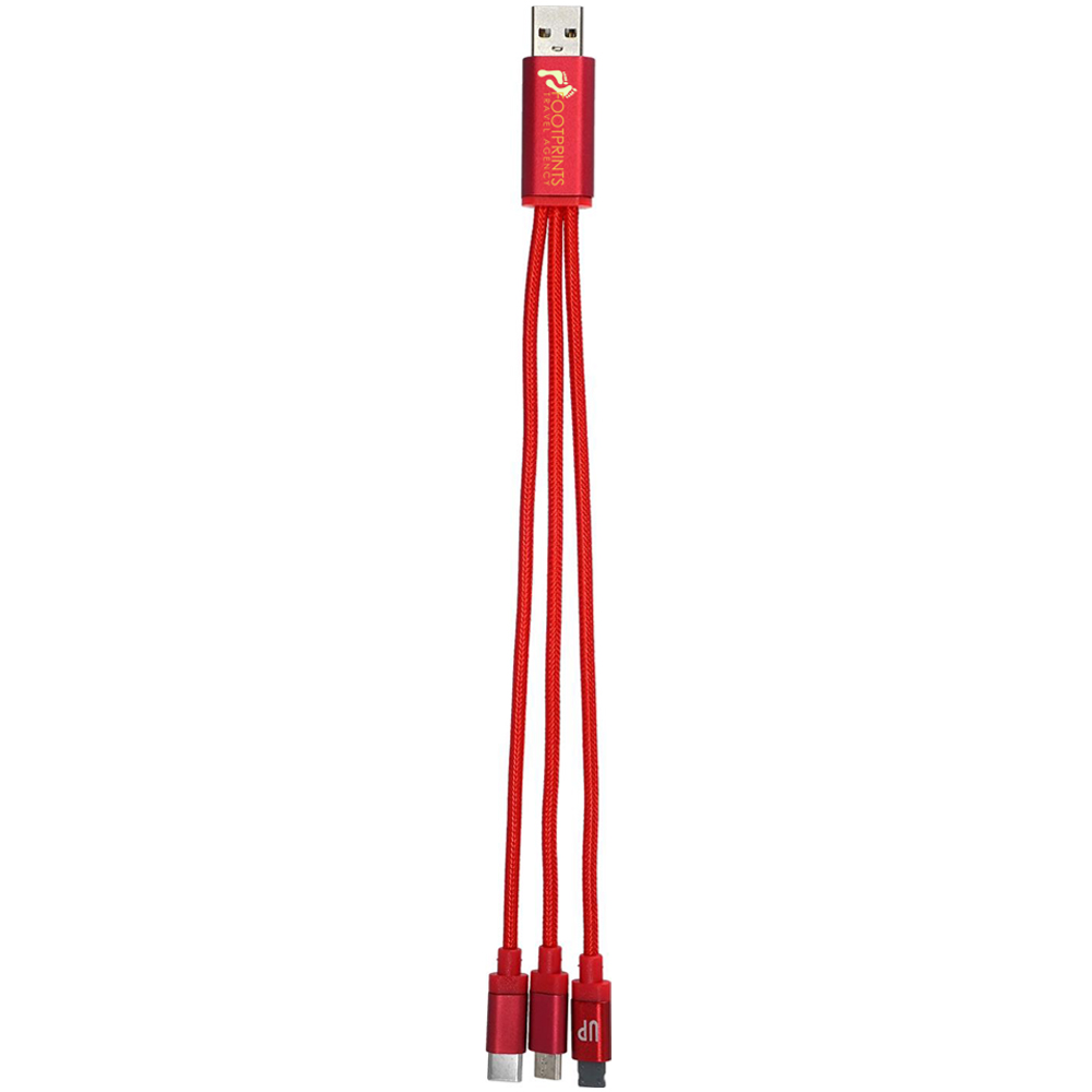 Picture of Metallic 3-in-1 Charging Cable