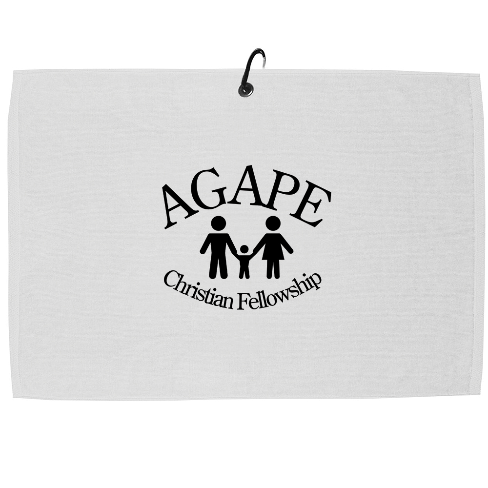 Picture of 16" x 25" Champions White Golf Towels