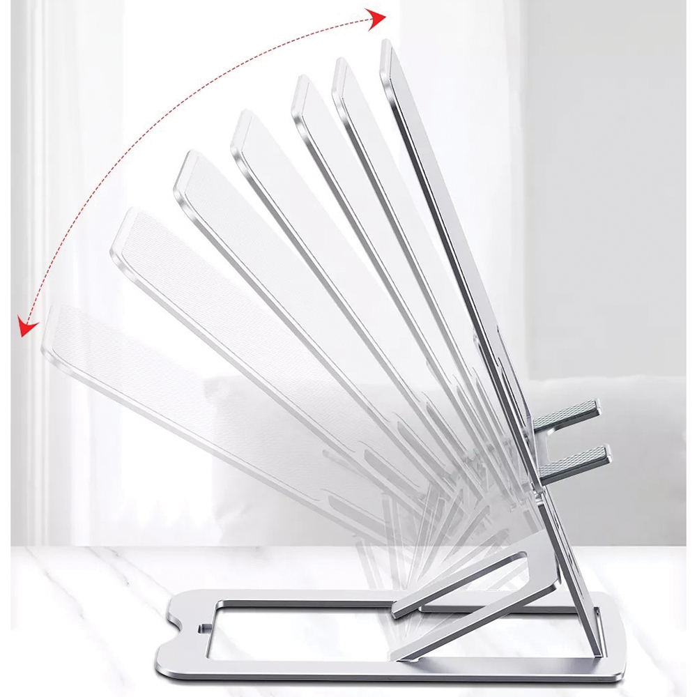 Picture of Foldable Aluminum Phone & Tablet Stand