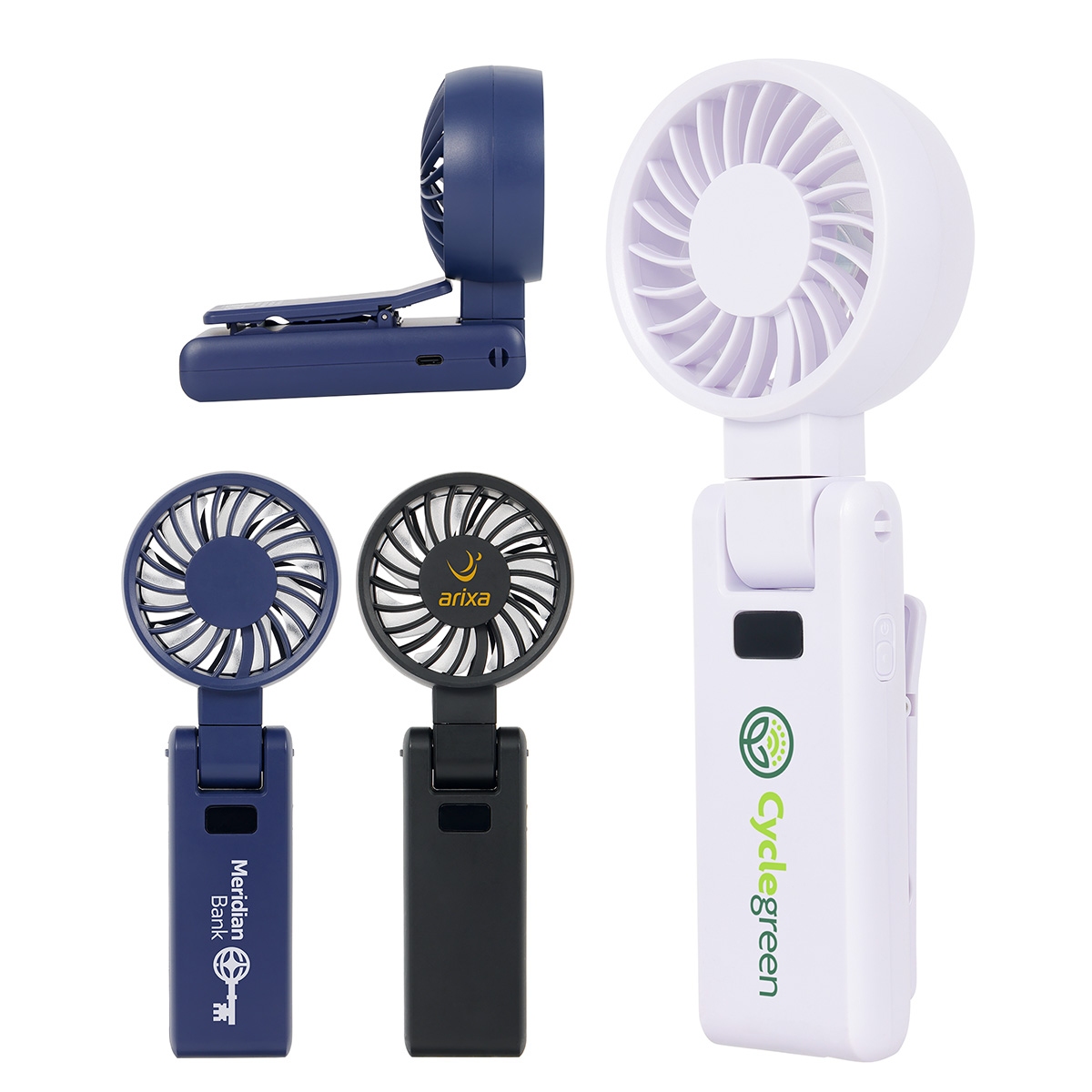 Picture of Purl High Speed Rotatable Handheld Fan With Clip