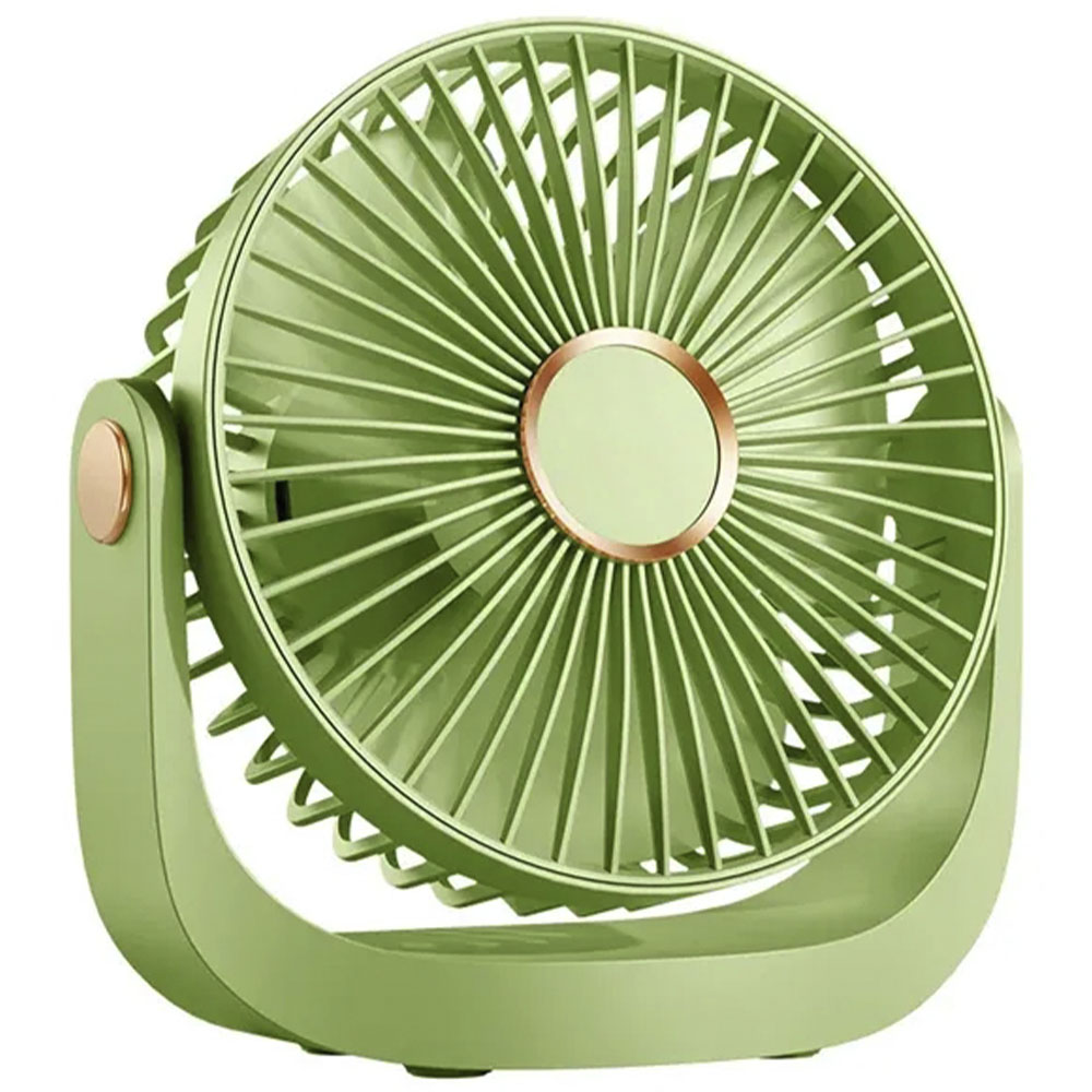 Picture of 5-Speed Portable Rechargeable Desk Fan with Cover