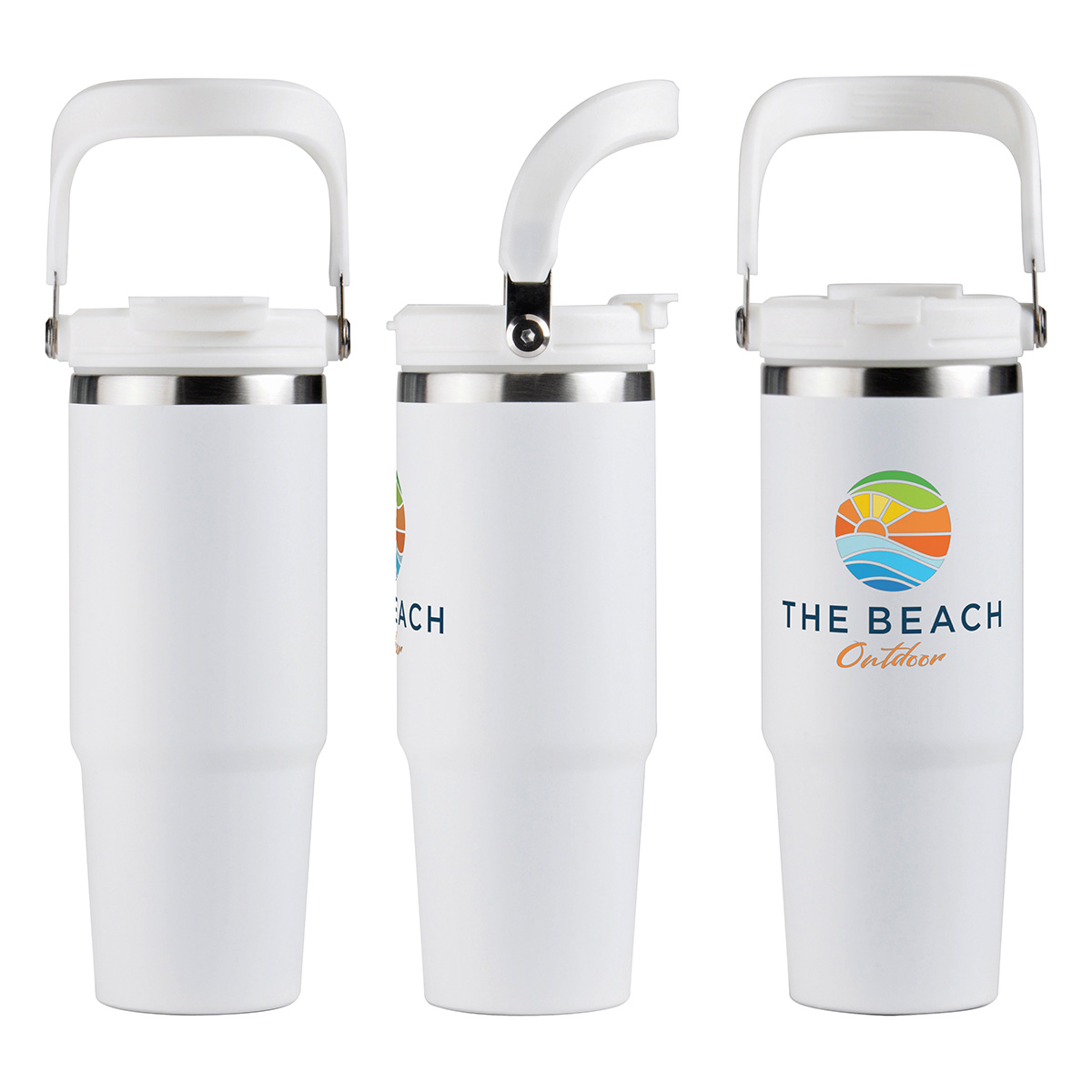 Picture of SENSO® Venture DuoFlow 30 oz Vacuum Insulated Stainless Steel Travel Tumbl