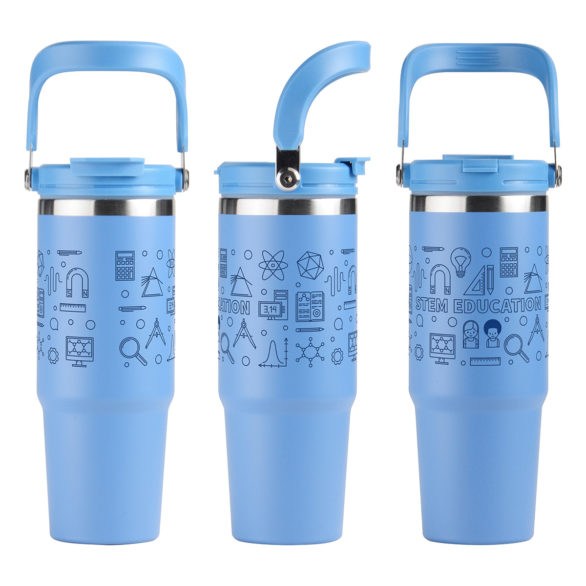 Picture of SENSO® Venture DuoFlow 30 oz Vacuum Insulated Stainless Steel Travel Tumbl