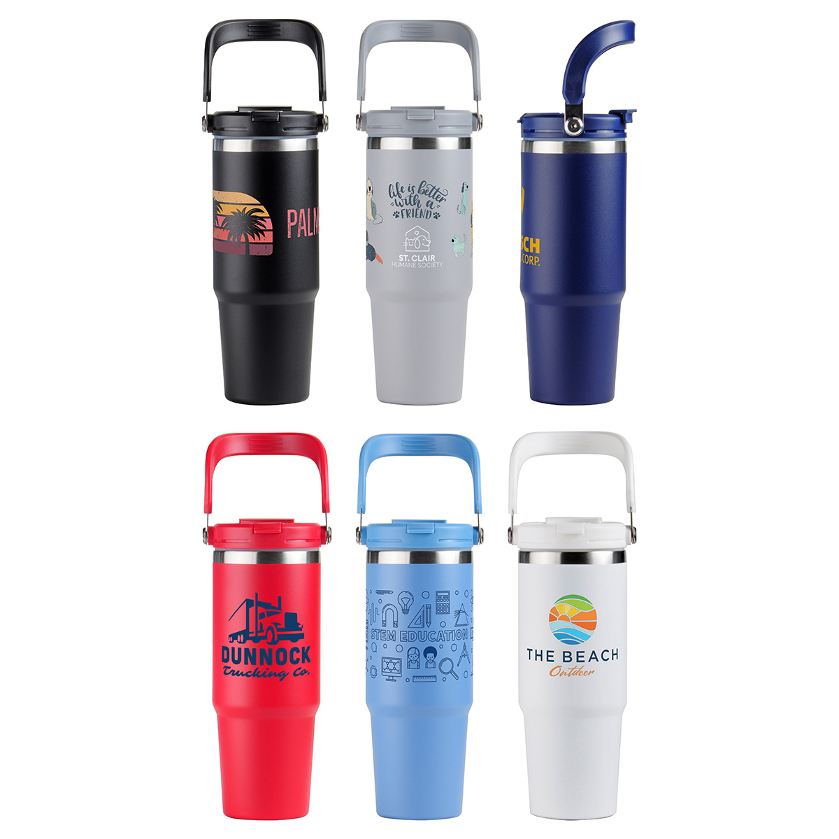 Picture of SENSO® Venture DuoFlow 30 oz Vacuum Insulated Stainless Steel Travel Tumbl