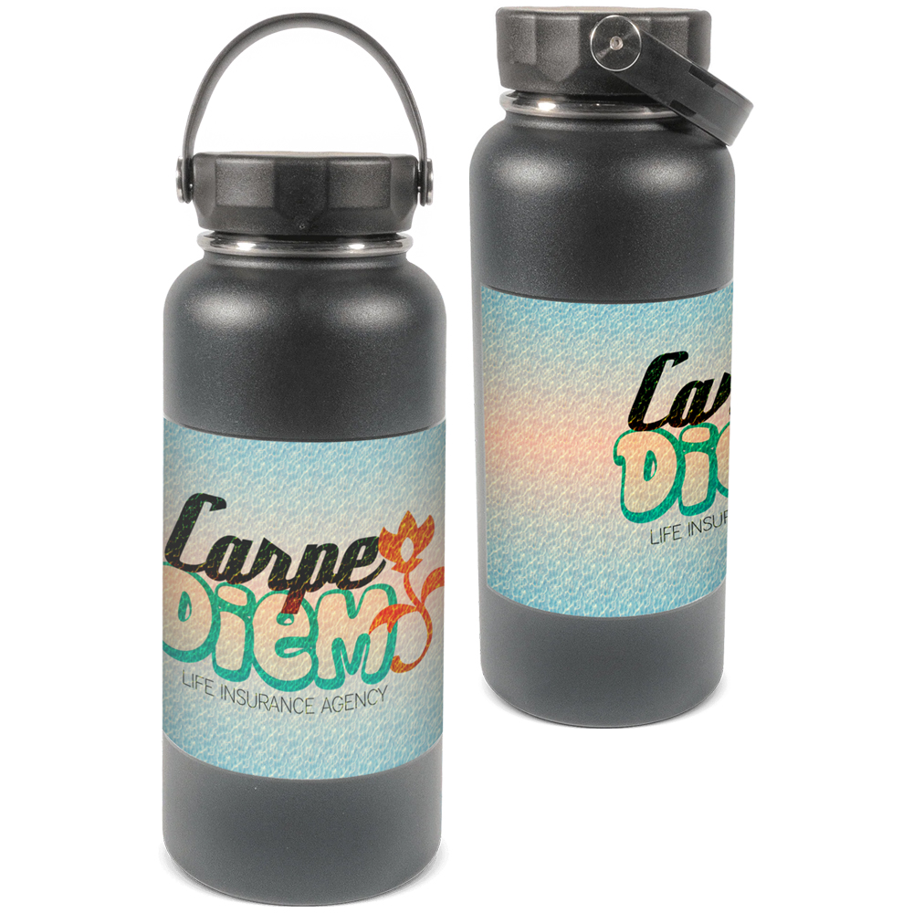 Picture of 32 oz Summit Black Bottle