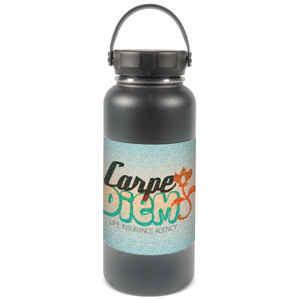 Picture of 32 oz Summit Black Bottle