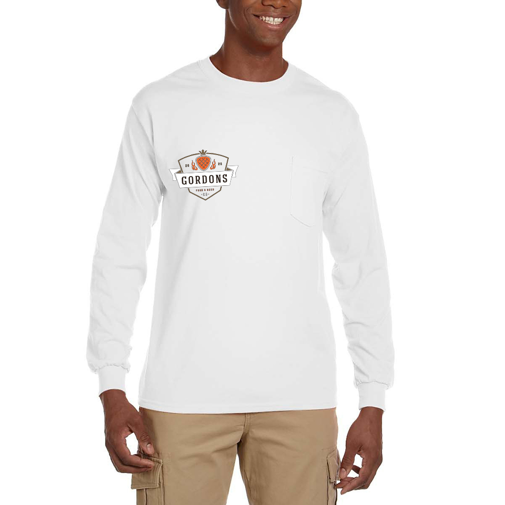 Picture of Gildan Ultra Cotton? Long Sleeve Pocket Shirts