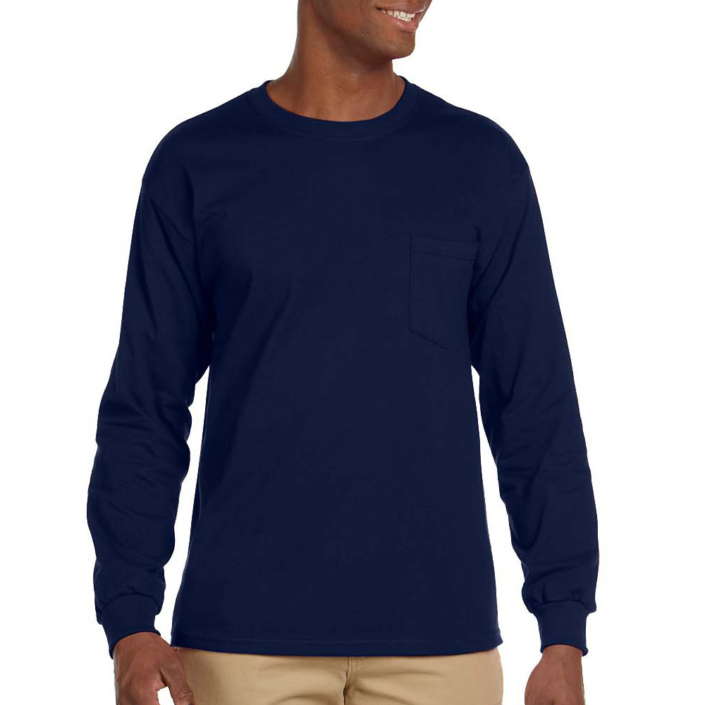 Picture of Gildan Ultra Cotton? Long Sleeve Pocket Shirts