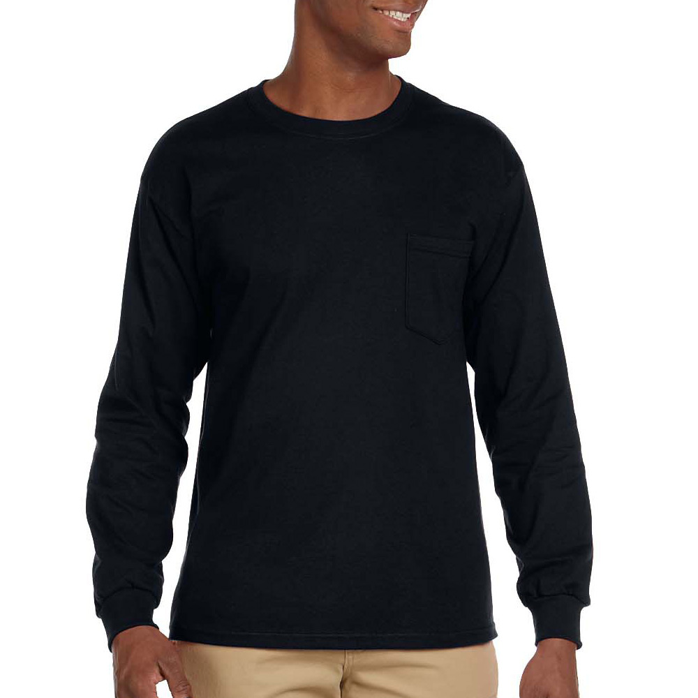 Picture of Gildan Ultra Cotton? Long Sleeve Pocket Shirts